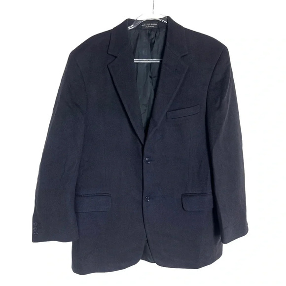 Chereskin 42R blue 100% camel hair 2 button sports jacket/blazer‎ Made in Italy - Picture 2 of 5